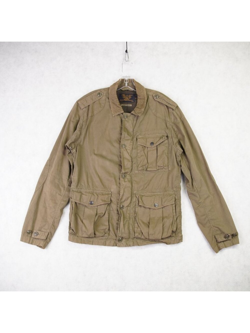 J.Crew Cadet Jacket A/22 Type G38 Military Jacket Mens Sz M Green Field Coat